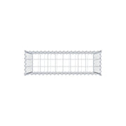 Gabione 100 cm x 70 cm x 30 cm (L x H x T), Maschenweite 10 cm x 10 cm, Spirale