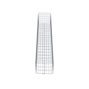 Gabionensäule eckig 37 cm x 37 cm, 200 cm Höhe, MW 5 cm x 10 cm