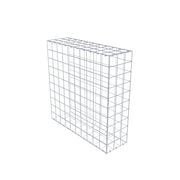 Anbaugabione Typ 2 100 cm x 100 cm x 30 cm (L x H x T), Maschenweite 10 cm x 10 cm, C-Ring