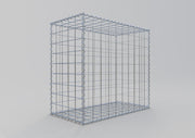 Gabione 100 cm x 90 cm x 50 cm (L x H x T), Maschenweite 10 cm x 10 cm, Spirale