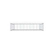 Gabione 100 cm x 90 cm x 20 cm (L x H x T), Maschenweite 10 cm x 10 cm, Spirale