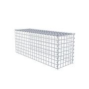 Anbaugabione Typ 4 100 cm x 40 cm x 30 cm (L x H x T), Maschenweite 5 cm x 5 cm, Spirale