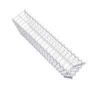 Anbaugabione Typ 2 100 cm x 40 cm x 20 cm (L x H x T), Maschenweite 5 cm x 10 cm, Spirale