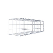 Anbaugabione Typ 2 100 cm x 30 cm x 30 cm (L x H x T), Maschenweite 10 cm x 10 cm, Spirale