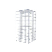 Anbaugabione Typ 3 100 cm x 50 cm x 50 cm (L x H x T), Maschenweite 5 cm x 10 cm, C-Ring