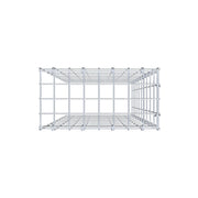 Anbaugabione Typ 4 100 cm x 40 cm x 20 cm (L x H x T), Maschenweite 5 cm x 10 cm, C-Ring