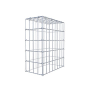 Anbaugabione Typ 3 50 cm x 40 cm x 20 cm (L x H x T), Maschenweite 5 cm x 10 cm, C-Ring