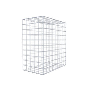 Gabione 100 cm x 90 cm x 50 cm (L x H x T), Maschenweite 10 cm x 10 cm, C-Ring