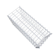 Anbaugabione Typ 2 80 cm x 40 cm x 30 cm (L x H x T), Maschenweite 5 cm x 10 cm, Spirale
