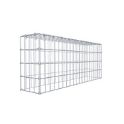 Anbaugabione Typ 3 100 cm x 40 cm x 20 cm (L x H x T), Maschenweite 5 cm x 10 cm, C-Ring