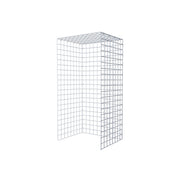 Anbaugabione Typ 4 100 cm x 40 cm x 50 cm (L x H x T), Maschenweite 5 cm x 5 cm, C-Ring