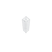 Gabione 100 cm x 20 cm x 20 cm (L x H x T), Maschenweite 10 cm x 10 cm, C-Ring