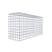 Anbaugabione Typ 3 100 cm x 50 cm x 30 cm (L x H x T), Maschenweite 5 cm x 5 cm, C-Ring