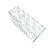 Anbaugabione Typ 3 100 cm x 70 cm x 30 cm (L x H x T), Maschenweite 10 cm x 10 cm, Spirale