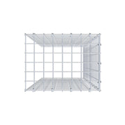 Anbaugabione Typ 4 100 cm x 40 cm x 30 cm (L x H x T), Maschenweite 5 cm x 5 cm, C-Ring