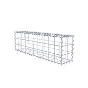 Gabione 100 cm x 30 cm x 20 cm (L x H x T), Maschenweite 10 cm x 10 cm, Spirale