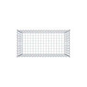 Anbaugabione Typ 3 100 cm x 80 cm x 50 cm (L x H x T), Maschenweite 5 cm x 10 cm, Spirale