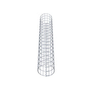 Gabionensäule rund 27 cm Durchmesser, 160 cm Höhe, Maschenweite 5 cm x 10 cm