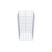 Gabionensäule eckig 42 cm x 42 cm, 80 cm Höhe, MW 5 cm x 10 cm