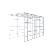 Anbaugabione Typ 4 100 cm x 60 cm x 50 cm (L x H x T), Maschenweite 10 cm x 10 cm, Spirale