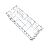 Anbaugabione Typ 3 80 cm x 40 cm x 30 cm (L x H x T), Maschenweite 10 cm x 10 cm, Spirale