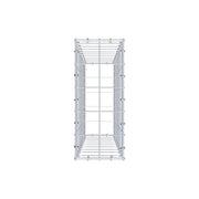 Gabione 100 cm x 20 cm x 50 cm (L x H x T), Maschenweite 10 cm x 10 cm, C-Ring