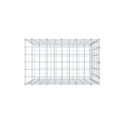 Anbaugabione Typ 2 50 cm x 50 cm x 30 cm, Maschenweite 5 cm x 10 cm, C-Ring