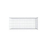 Anbaugabione Typ 2 100 cm x 60 cm x 40 cm (L x H x T), Maschenweite 5 cm x 10 cm, Spirale
