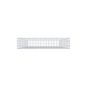 Gabione 200 cm x 100 cm x 20 cm (L x H x T), Maschenweite 5 cm x 10 cm, C-Ring