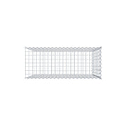 Anbaugabione Typ 2 100 cm x 90 cm x 40 cm (L x H x T), Maschenweite 5 cm x 10 cm, Spirale