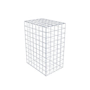 Gabione 100 cm x 70 cm x 50 cm (L x H x T), Maschenweite 10 cm x 10 cm, C-Ring
