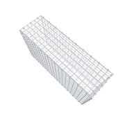 Kuvido Gabione 100 cm x 60 cm x 30 cm (L x H x T), Maschenweite 5 x 5 cm, Spiralring