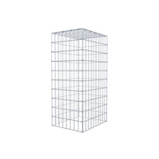 Anbaugabione Typ 3 100 cm x 50 cm x 40 cm (L x H x T), Maschenweite 5 cm x 10 cm, C-Ring