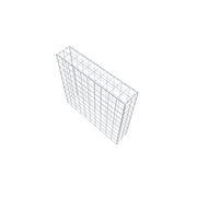 Anbaugabione Typ 3 100 cm x 100 cm x 20 cm (L x H x T), Maschenweite 10 cm x 10 cm, C-Ring