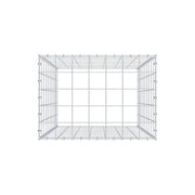 Anbaugabione Typ 3 100 cm x 70 cm x 50 cm (L x H x T), Maschenweite 10 cm x 10 cm, C-Ring