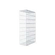 Anbaugabione Typ 2 80 cm x 40 cm x 20 cm, Maschenweite 5 cm x 10 cm, C-Ring