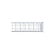 Anbaugabione Typ 2 100 cm x 80 cm x 30 cm (L x H x T), Maschenweite 5 cm x 5 cm, Spirale