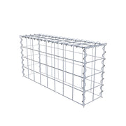 Anbaugabione Typ 3 80 cm x 40 cm x 20 cm (L x H x T), Maschenweite 10 cm x 10 cm, Spirale