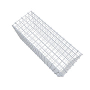 Gabione 80 cm x 40 cm x 30 cm (L x H x T), Maschenweite 5 cm x 5 cm, C-Ring