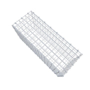 Kuvido Gabione 80 cm x 40 cm x 30 cm (L x H x T), Maschenweite 5 x 5 cm, Spiralring