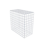 Gabione 100 cm x 100 cm x 50 cm (L x H x T), Maschenweite 10 cm x 10 cm, C-Ring