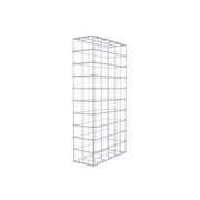 Gabione 100 cm x 50 cm x 20 cm (L x H x T), Maschenweite 10 cm x 10 cm, C-Ring
