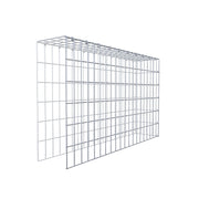 Anbaugabione Typ 4 100 cm x 60 cm x 20 cm (L x H x T), Maschenweite 5 cm x 10 cm, C-Ring