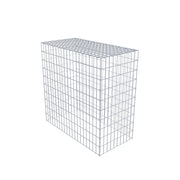 Anbaugabione Typ 3 100 cm x 100 cm x 50 cm (L x H x T), Maschenweite 5 cm x 10 cm, C-Ring