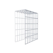 Anbaugabione Typ 4 50 cm x 40 cm x 20 cm (L x H x T), Maschenweite 5 cm x 10 cm, C-Ring