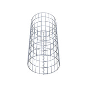 Gabionensäule rund 37 cm Durchmesser, 80 cm Höhe, Maschenweite 5 cm x 10 cm