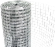 Langlebiges & rostfreies verzinktes Volieren-Drahtgitterrolle 12m x 1m  12,7x12,7mm Maschenweite, robustes & langlebiges 0,8mm Volierendraht für Hühnerställe, Kaninchengehege, Nagetierkäfige und Gartenschutz im Freien