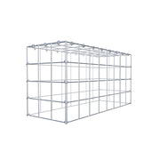 Anbaugabione Typ 3 80 cm x 40 cm x 30 cm (L x H x T), Maschenweite 10 cm x 10 cm, C-Ring