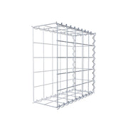 Anbaugabione Typ 2 50 cm x 50 cm x 20 cm (L x H x T), Maschenweite 10 cm x 10 cm, Spirale