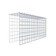 Anbaugabione Typ 4 80 cm x 40 cm x 20 cm (L x H x T), Maschenweite 5 cm x 5 cm, Spirale